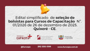Capacita + Quixeré Nº 01/2026