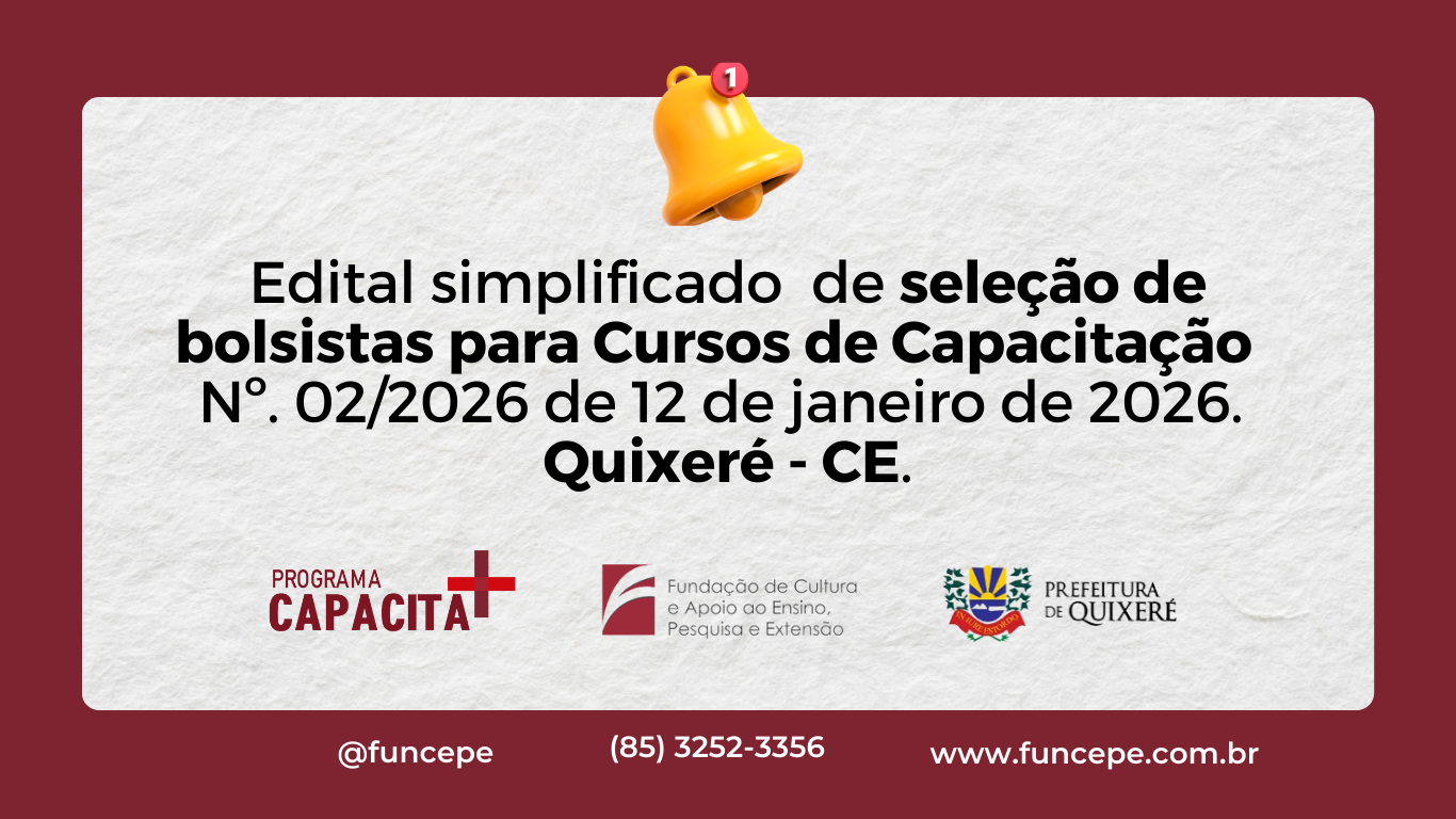 Capacita + Quixeré Nº 02/2026
